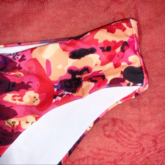 Bikini Top And Bottom Set Multicolor Size Medium - Picture 13 of 15